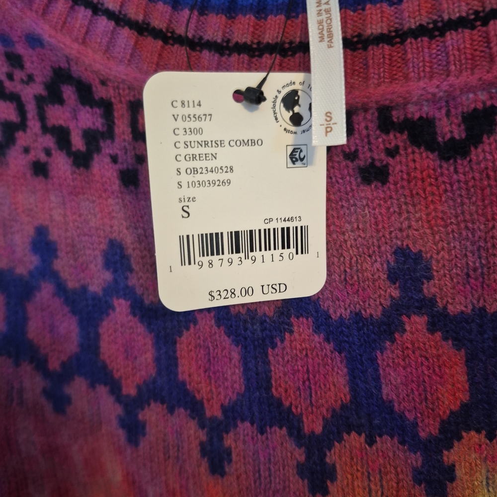 FP Movement by Free People Multicolor Crewneck Sweater in Pink, Green, Purple - Picture 5 of 10